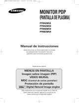 Samsung PPM63M5HS Manual de usuario