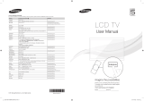 Samsung LE40D550K1W Guía de inicio rápido