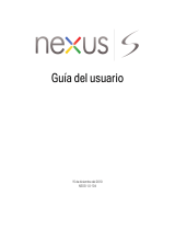 Google Nexus S Manual de usuario