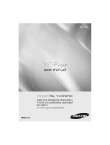 Samsung DVD-P191 Manual de usuario