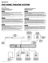 Sony HTP-32SS Guía de instalación