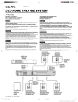 Sony HTR-210SS Guía de instalación