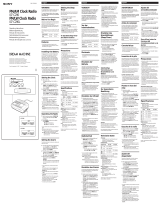 Sony ICF-C290L El manual del propietario