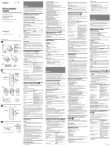 Sony M-450 Instrucciones de operación