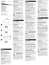 Sony MDR-EX32LP El manual del propietario