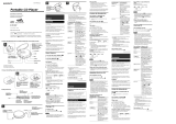 Sony D-E340 Manual de usuario