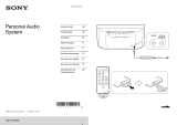 Sony RDP-XF300IPN Guía de inicio rápido