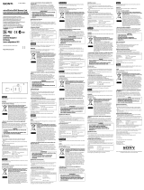Sony SR-8A4 Manual de usuario