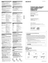 Sony CDX-656X Manual de usuario