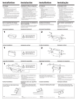 Sony CDX-505RF Guía de instalación