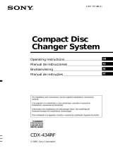 Sony CDX-434RF El manual del propietario