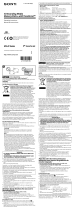 Sony MS-JX8G Instrucciones de operación