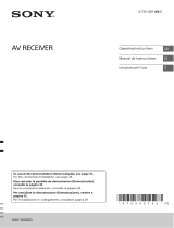 Sony XAV-AX205DB El manual del propietario