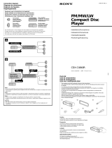 Sony CDX-C5850R Manual de usuario