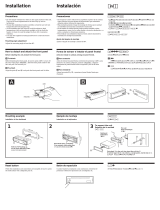 Sony CDX-4480ESP Guía de instalación