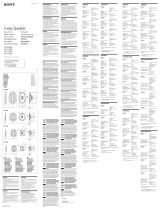Sony XS-F1026SE Manual de usuario