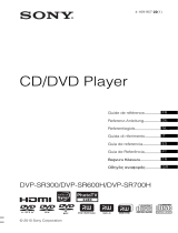 Sony DVP-SR700H El manual del propietario