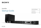 Sony HT-ST9 Guía de inicio rápido