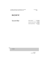 Sony HT-NT3 El manual del propietario