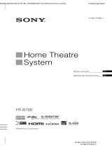 Sony HT-IS100 Instrucciones de operación