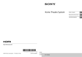 Sony HT-XT100 Instrucciones de operación