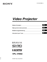 Sony VPL-VW60 El manual del propietario