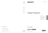 Sony VPL-VW90ES El manual del propietario
