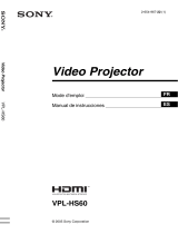 Sony VPL-HS60 El manual del propietario
