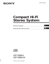 Sony LBT-XB8AV Instrucciones de operación