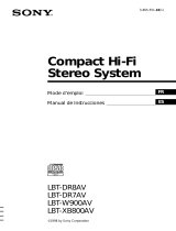 Sony LBT-DR8AV Instrucciones de operación