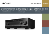 Sony STR-DN1030 Guía de inicio rápido