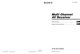 Sony STR-DA1200ES Manual de usuario