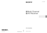 Sony STR-DA6400ES Manual de usuario
