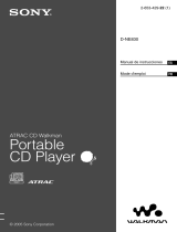 Sony D-NE830 Manual de usuario