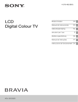 Sony BRAVIA KDL-22CX32D El manual del propietario