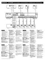 Sony STR-DB900 Guía de instalación