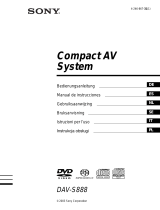 Sony DAV-S888 El manual del propietario