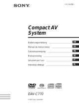 Sony DAV-C770 El manual del propietario