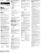 Sony VGP-BMS33 Instrucciones de operación