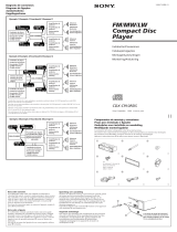 Sony CDX-C910RDS Guía de instalación