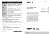 Sony UBP-X500 El manual del propietario