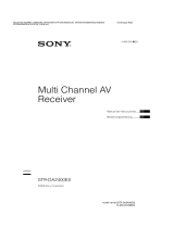 Sony STR-DA2400ES El manual del propietario