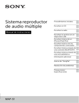 Sony CMT-X7CD Manual de usuario