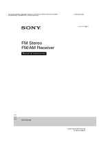 Sony STR-DH130 Instrucciones de operación