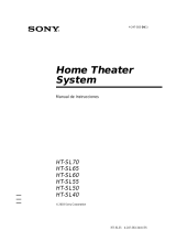 Sony HT-SL50 Instrucciones de operación