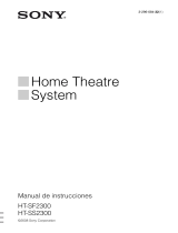 Sony HT-SS2300 Instrucciones de operación