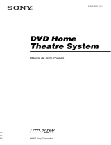Sony HTP-78DW El manual del propietario