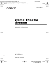 Sony HT-SS500 Instrucciones de operación