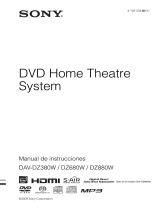 Sony DAV-DZ680W Instrucciones de operación
