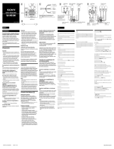 Sony SA-WD100 Instrucciones de operación